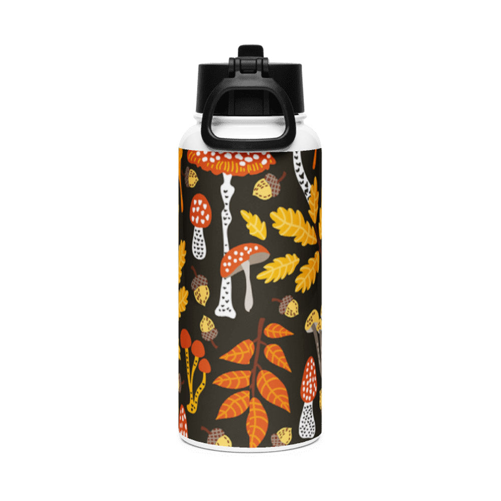 Mosaic Motif KSV 1 Stainless Steel Water Bottle with a Straw Lid