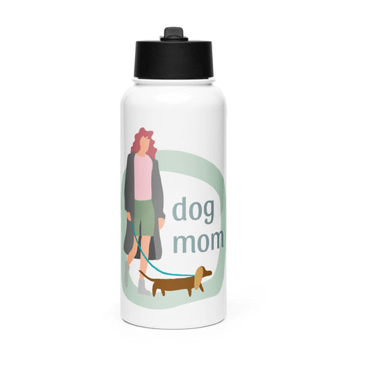 Mosaic Motif KSV 6 Stainless Steel Water Bottle with a Straw Lid